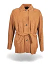 Peuterey Brown Jackets In Multi