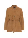 Peuterey Brown Solid Jacket In Brown