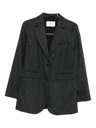 Peuterey Button-fastening Jacket In Gray