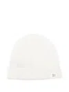Peuterey Cable-knit Hat In White