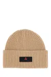 Peuterey Cappuccino Nylon Blend Beanie Hat In Brown