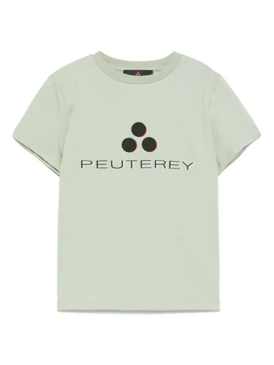 Peuterey Kids' Carpinus T-shirt In Green