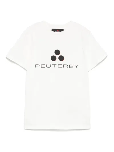 Peuterey Kids' Carpinus T-shirt In White