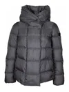 Peuterey Superlight Down Jacket Made From Recycled Fabric In Gray