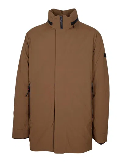 Peuterey Peebles Parka Jacket Khaki Colour In Brown