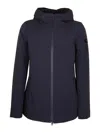 Peuterey Farquar Jacket In Bi-stretch Nylon In Black In Multi