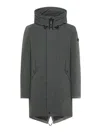 Peuterey Three-layer Sturdy Fabric Parka In Green