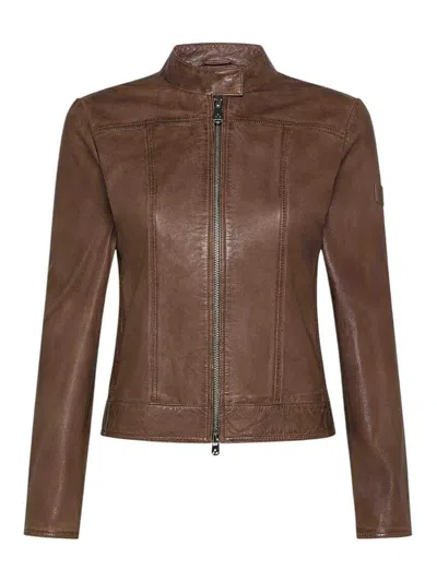 Peuterey Leather Jacket