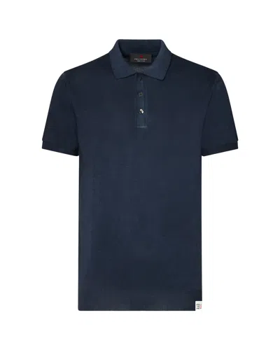 Peuterey Classic Comfort Sweater For Men In Blu Grafite