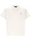 Peuterey Logo-embroidered Polo Shirt In White