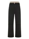 Peuterey Classic Tailored Trousers With Straight Leg Cut In Black