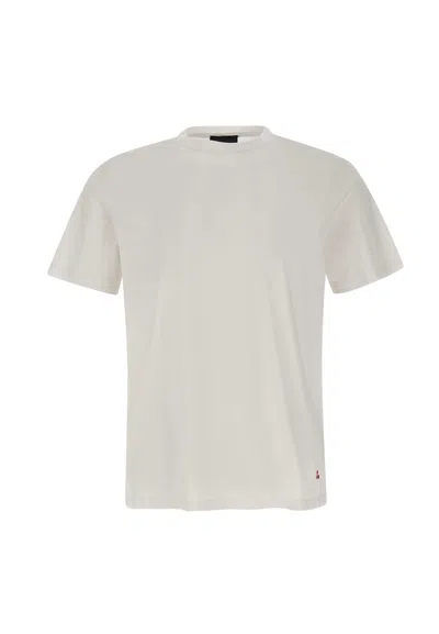 Peuterey Cleats Mer Cotton T-shirt In White