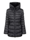 Peuterey Woman Puffer Lead Size 10 Polyester In Black