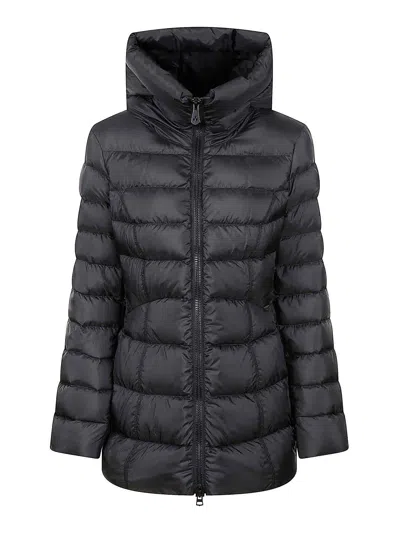 Peuterey Woman Puffer Lead Size 10 Polyester In Black