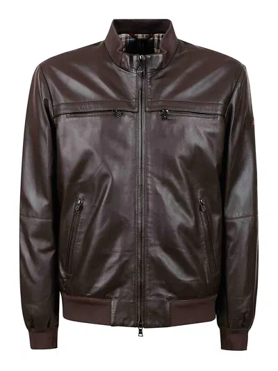 Peuterey Coat In Brown