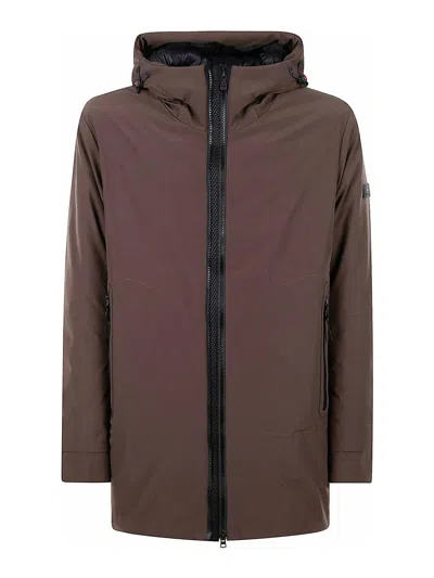 Peuterey Coat In Brown