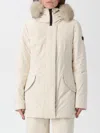 Peuterey Coat  Woman Color Beige In Neutral