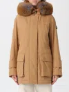 Peuterey Coat  Woman Color Beige In Brown