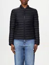Peuterey Woman Puffer Midnight Blue Size 10 Polyester In Black