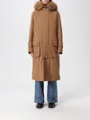 Peuterey Parka Kilty Cnl Fur Gianduia In Brown