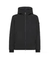 Peuterey Versatile Black Jacket With Detachable Lining In Nero Scuri