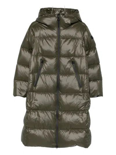 PEUTEREY COATS BLUE AND GREEN