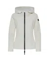Peuterey Sulawatim Light-weight Harrington Jacket In Bianco Chiari E Naturali