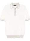 Peuterey White Cotton Polo Shirt In 白色