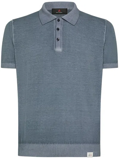 Peuterey Cotton Polo Shirt In Grey