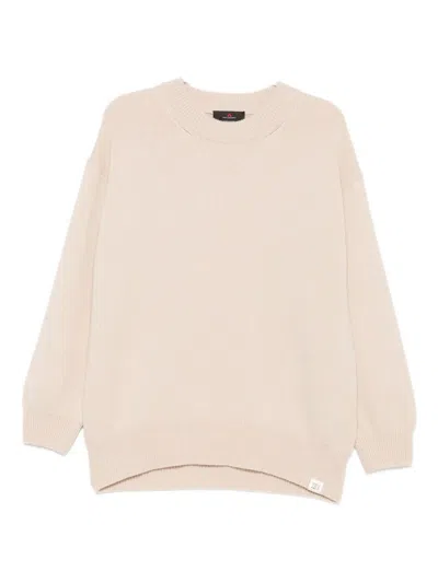 Peuterey Crew-neck Sweater In Neutral