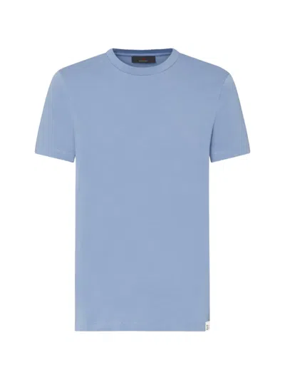 Peuterey Crew-neck T-shirt In Blue