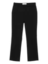 Peuterey Straight-leg Tailored Pants With Mid-rise Waist In Black