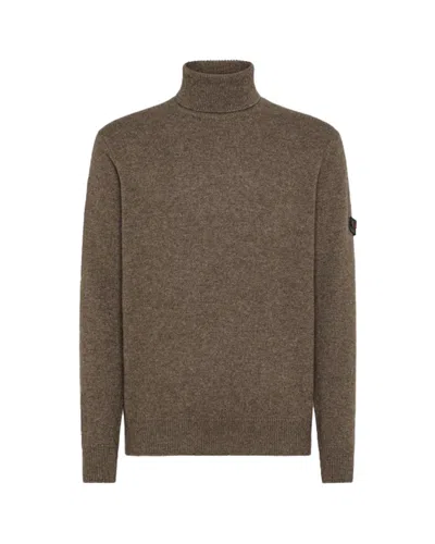 Peuterey Peline Turtleneck 02 Iron In Brown