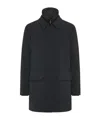 Peuterey Double Neck Carcoat In Black