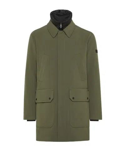 PEUTEREY DOUBLE NECK CARCOAT