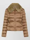 Peuterey Down Coat In Brown