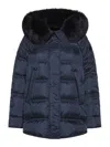 Peuterey Down Coat In Blue