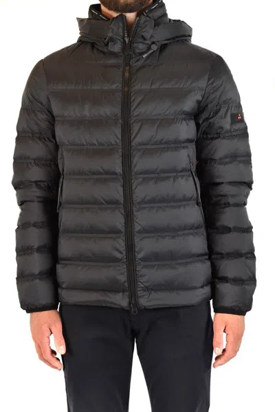 Peuterey Down Jacket In Black