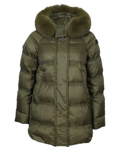 Peuterey Down Jacket In Super Ligth Fabric In Black