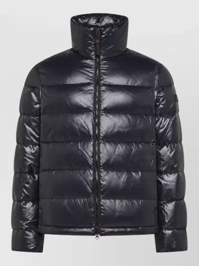Peuterey Down Puffer Coat In Black