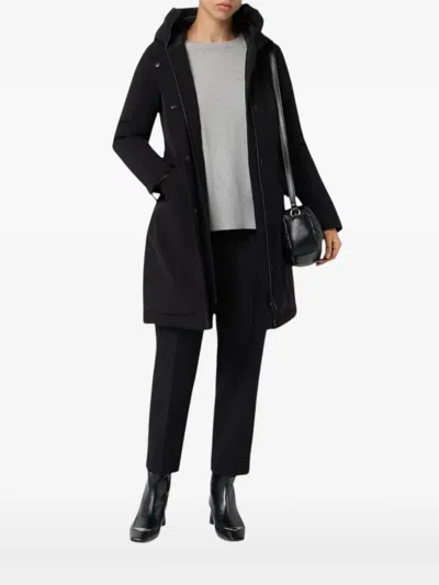 Peuterey Emin Tj 01 Hooded Coat In Black