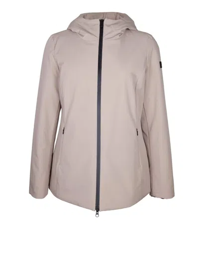 PEUTEREY FARQUAR BI-STRETCH NYLON JACKET, BEIGE