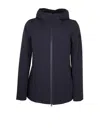Peuterey Farquar Jacket In Bi-stretch Nylon In Black In Multi