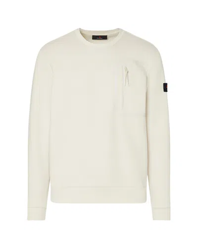 Peuterey Felpa Gorie 03 Pergamena In White
