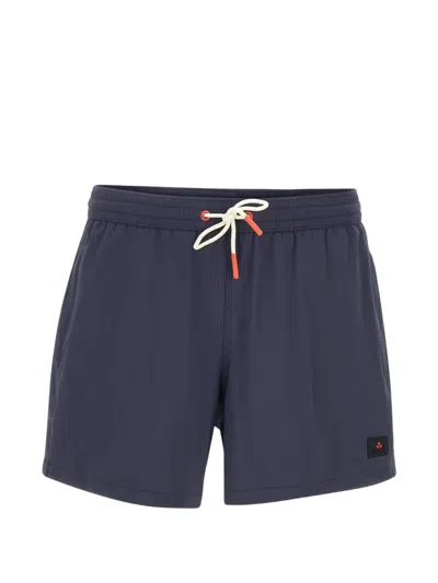 Peuterey Fitenia Stretch 02 Swim Shorts In Blue