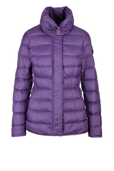 Peuterey Flagstaff Fitted Down Jacket - Purple In Blue