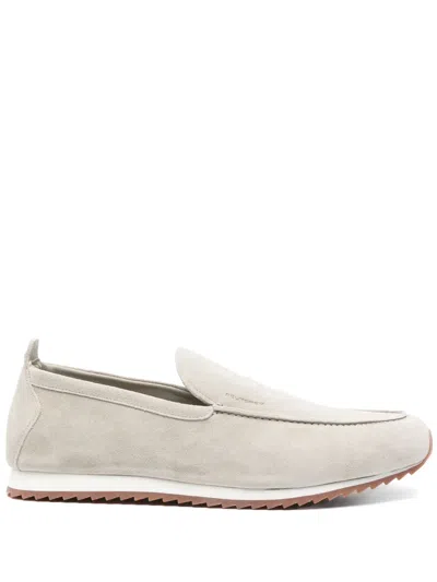 Peuterey Gallega Loafers In Grey