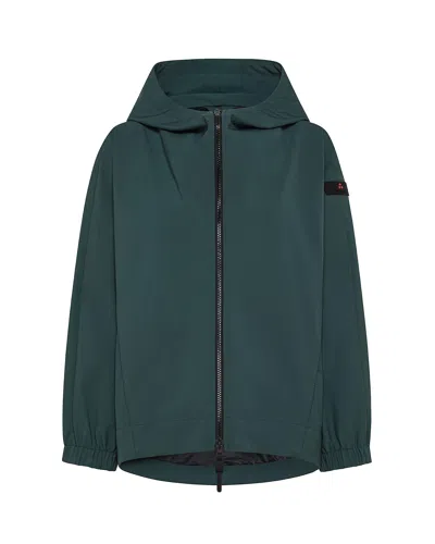 PEUTEREY GREEN SHORT WINDBREAKER