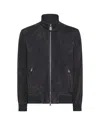 Peuterey Blue Suede Jacket