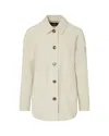 Peuterey Multicolor Wool-blend Notch-lapel Blazer In Neutral